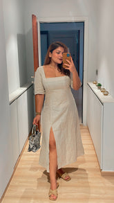 Layla Dress - Beige