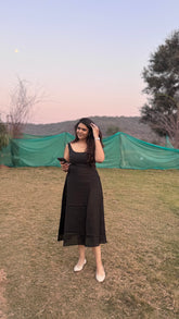 Alina Sundress - Black