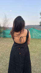 Alina Sundress - Black
