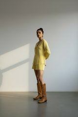 Mimi top - Lemon Yellow