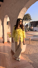 Mimi top - Lemon Yellow