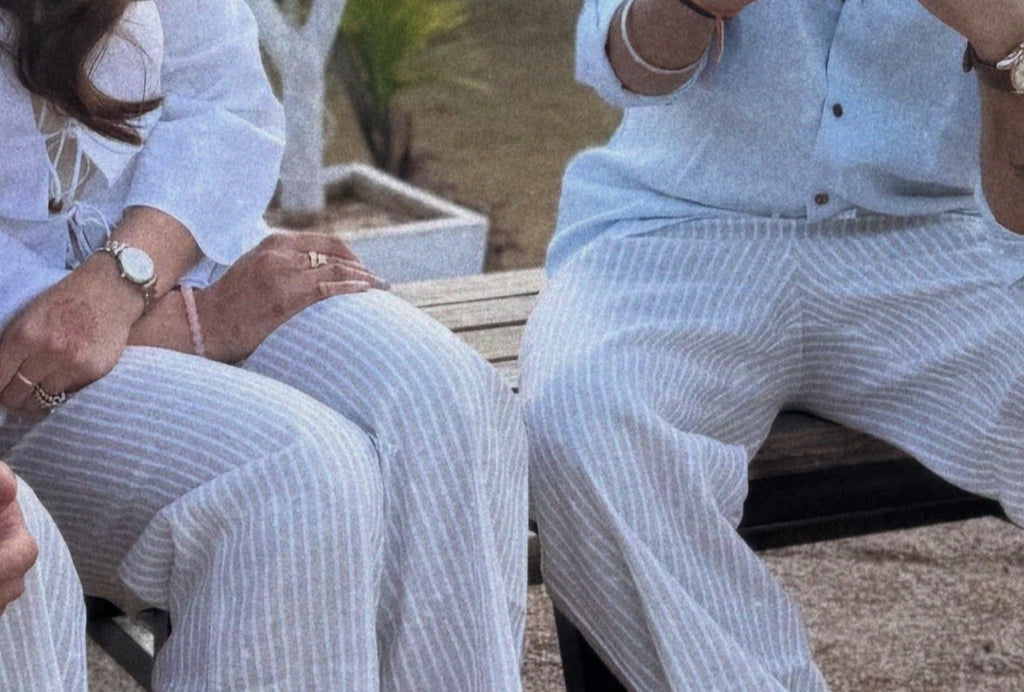 Pinstripe Unisex Pants
