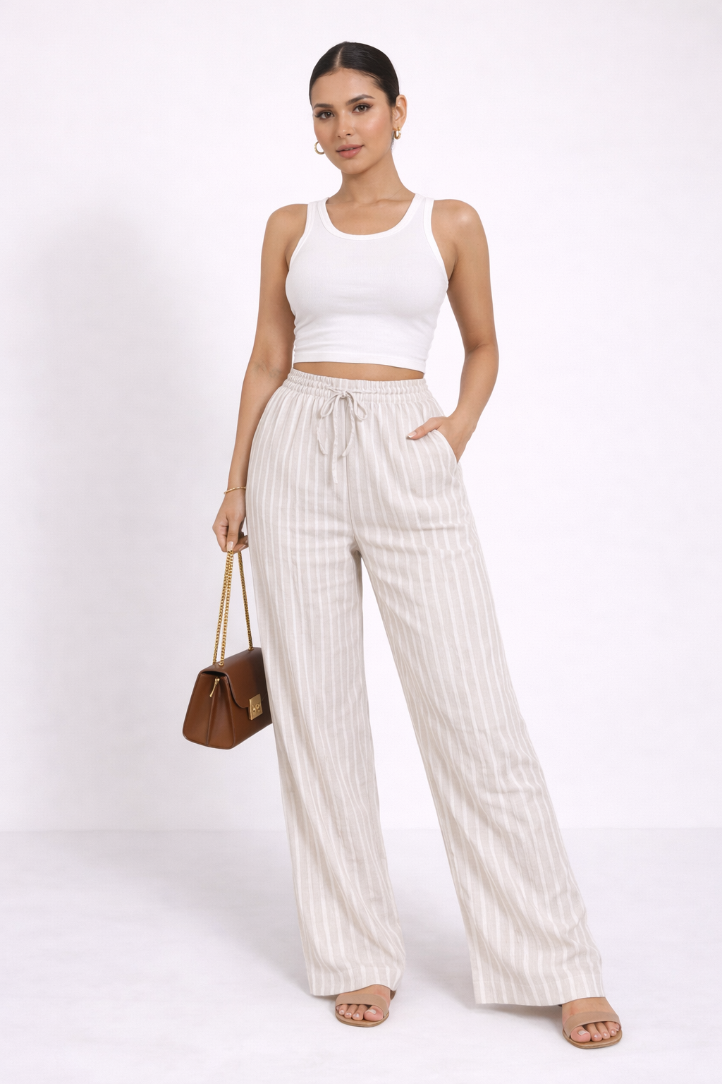 Pinstripe Unisex Pants