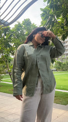 Brisa Shirt- Sage Green