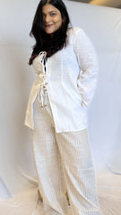 Mimi Tie up - White