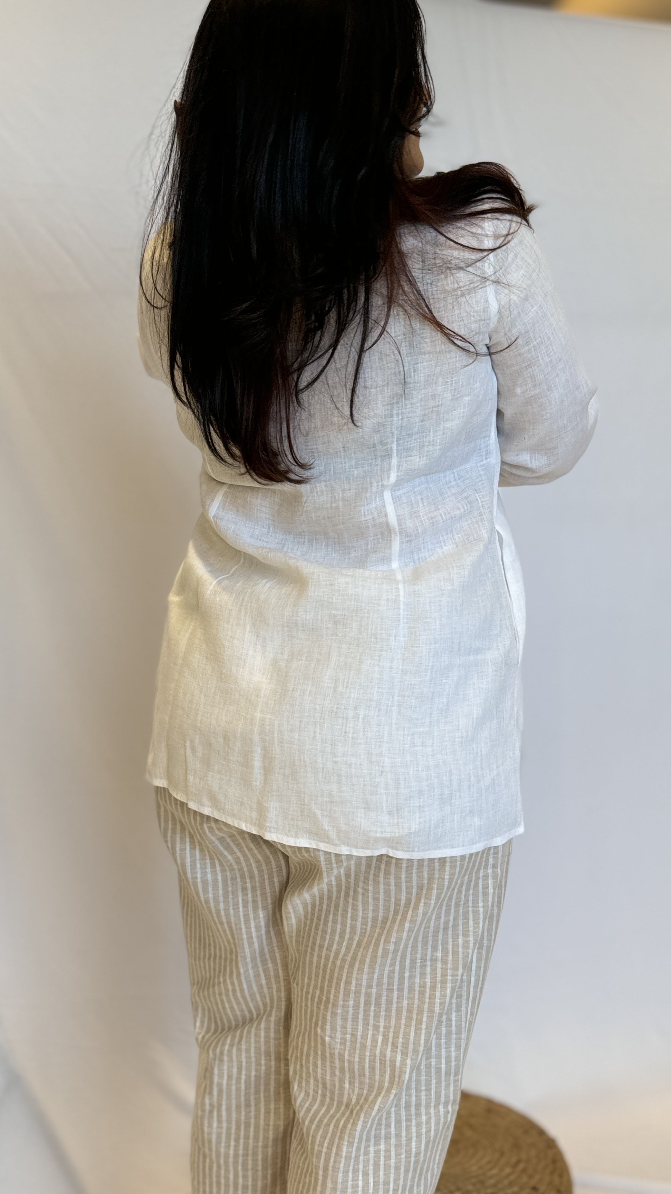 Mimi Tie up - White