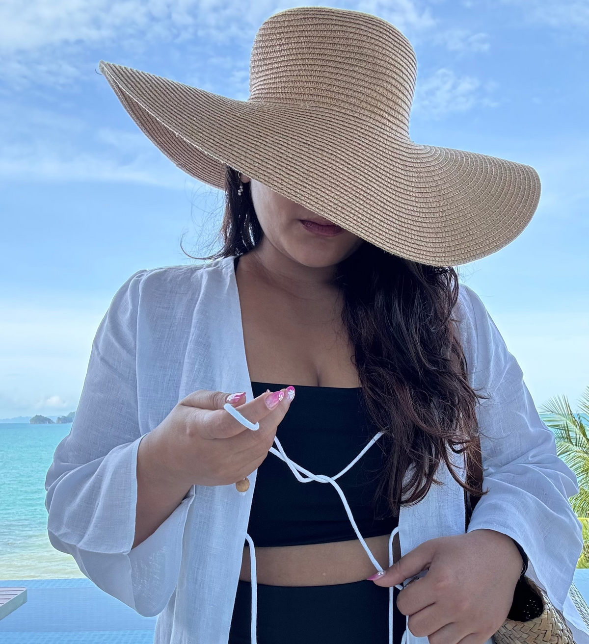 Mimi Tie up - White