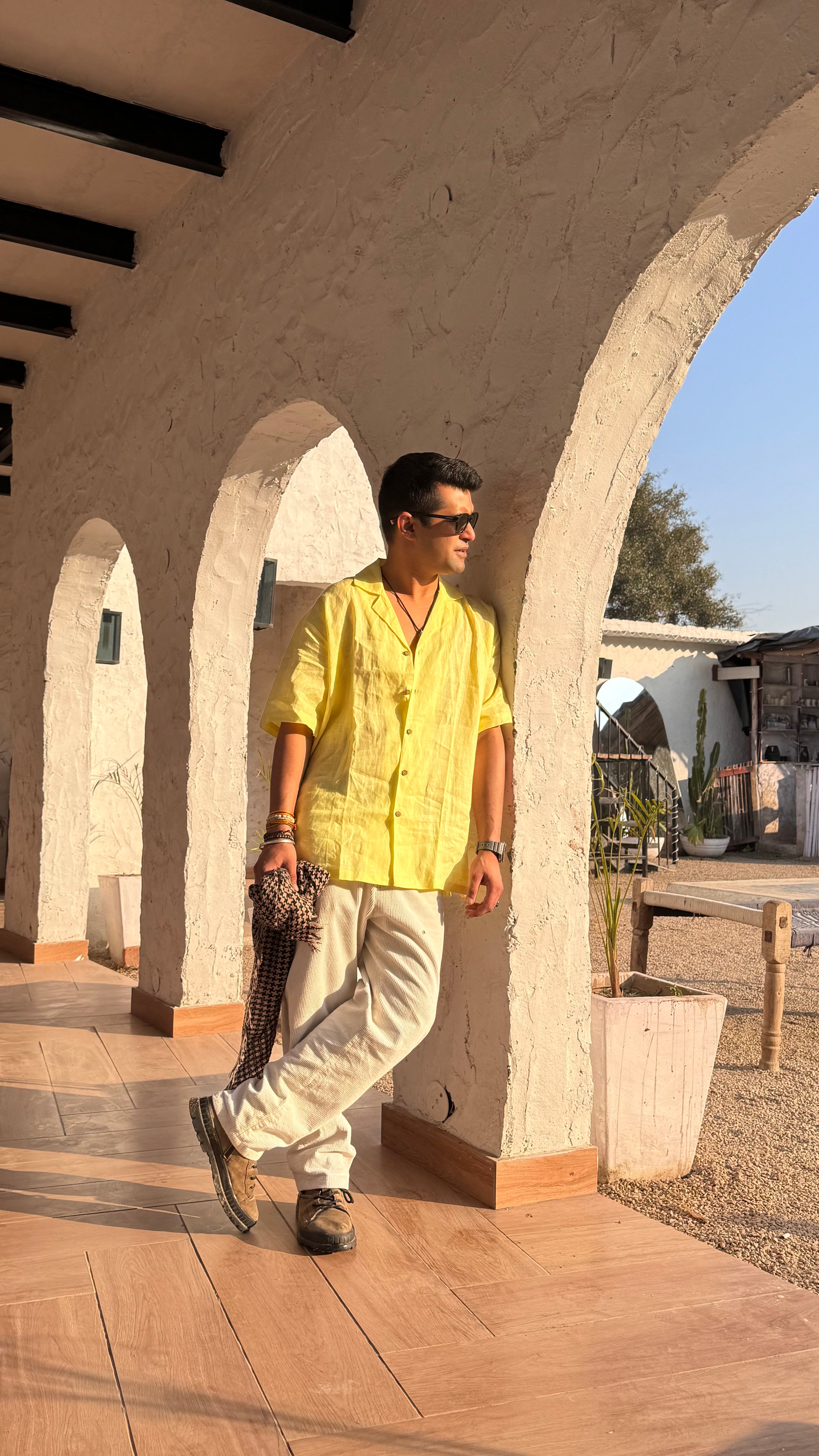 Aruba Shirt - Lemon Dew Drop Main image