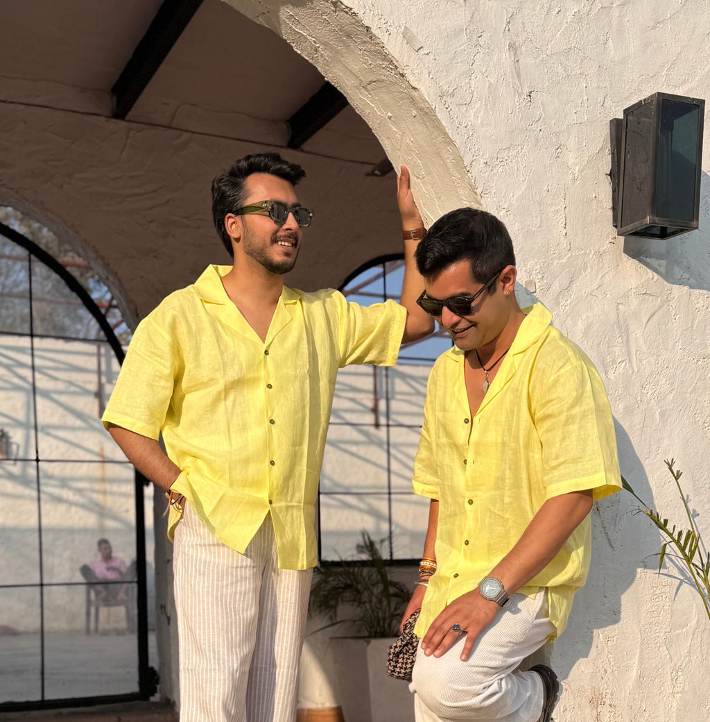 Aruba Shirt - Lemon Dew Drop