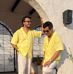 Aruba Shirt - Lemon Dew Drop