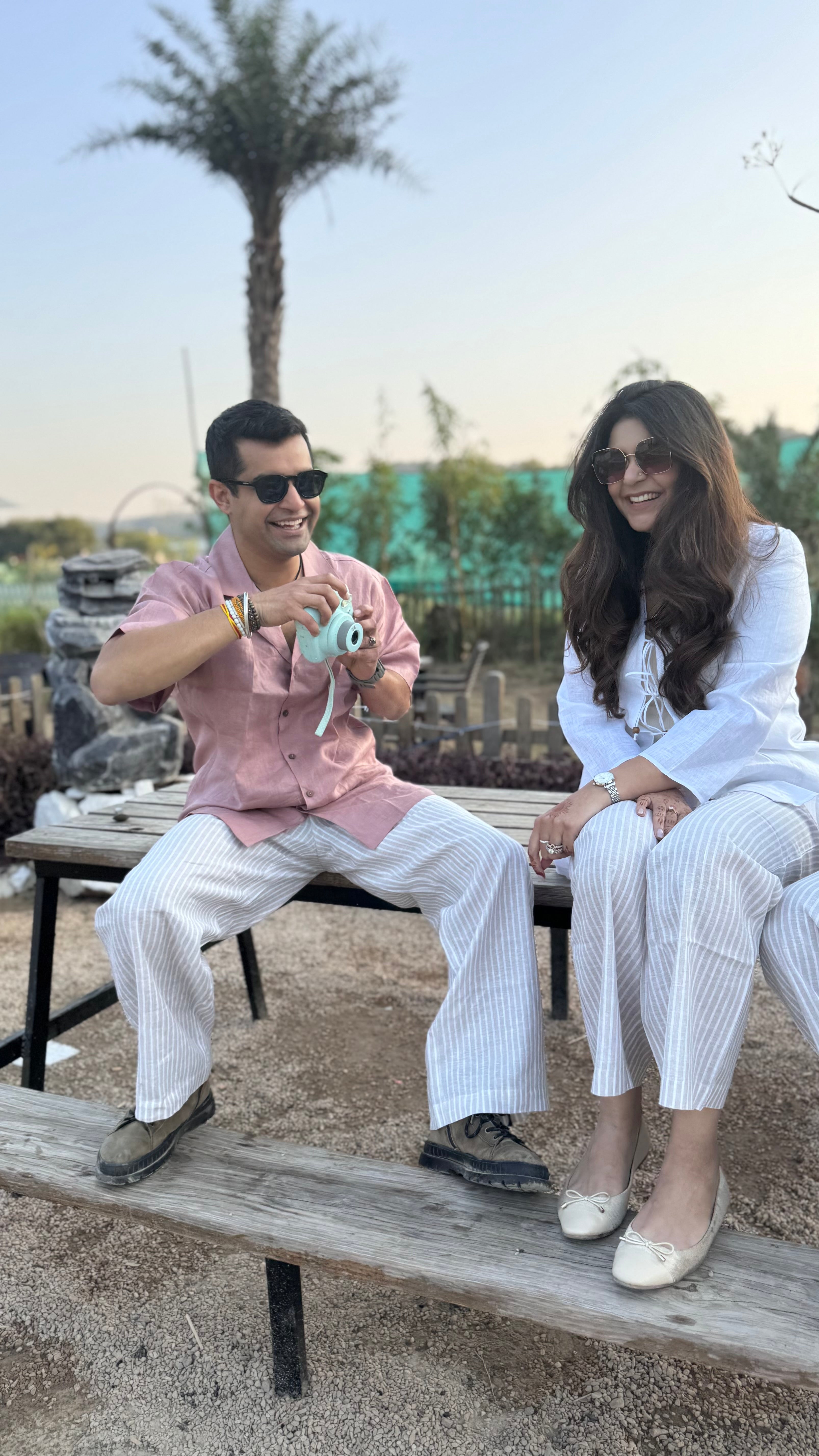 Pinstripe Unisex Pants