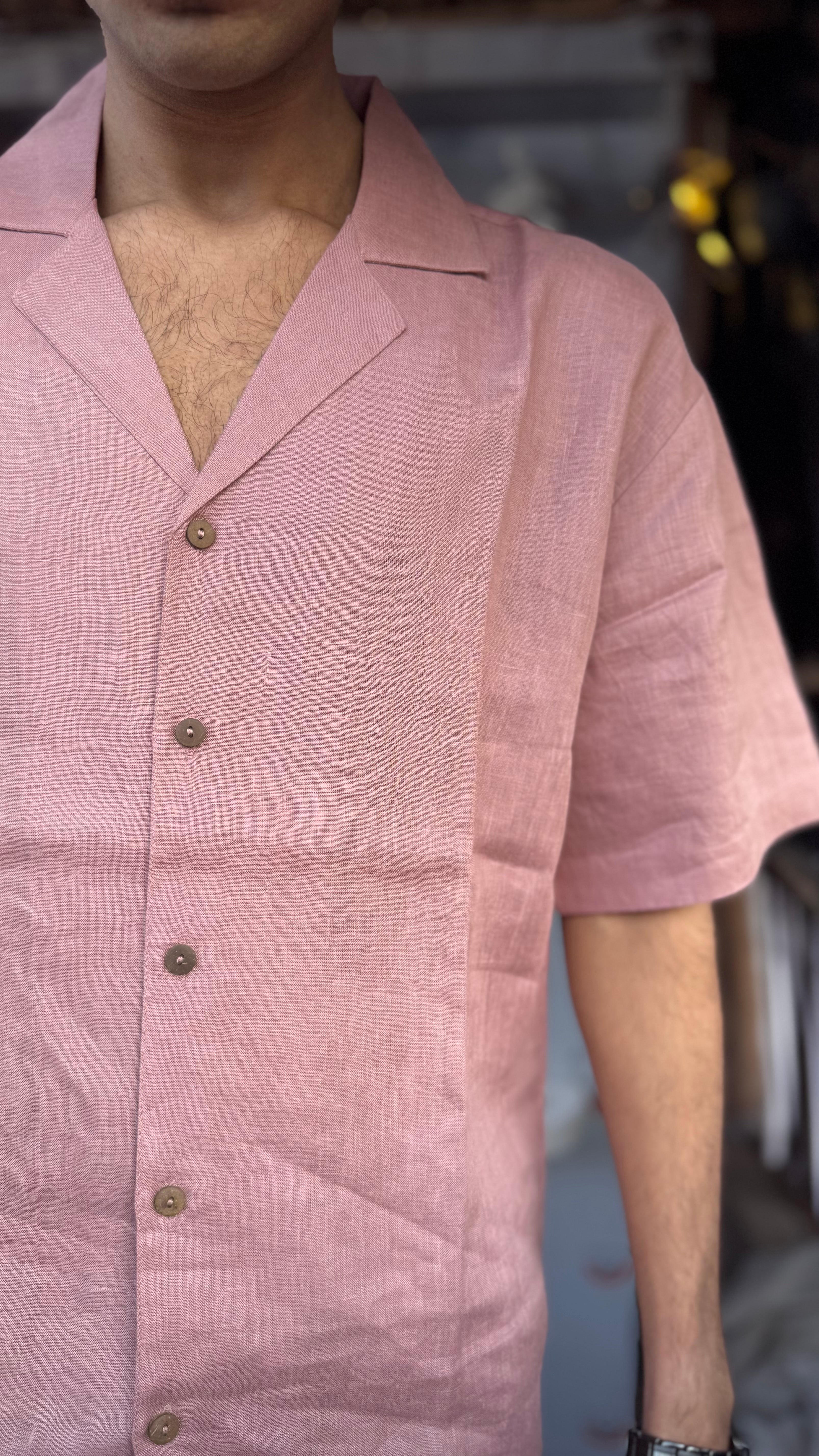 Aruba Shirt - Dusty Rose Secondary image