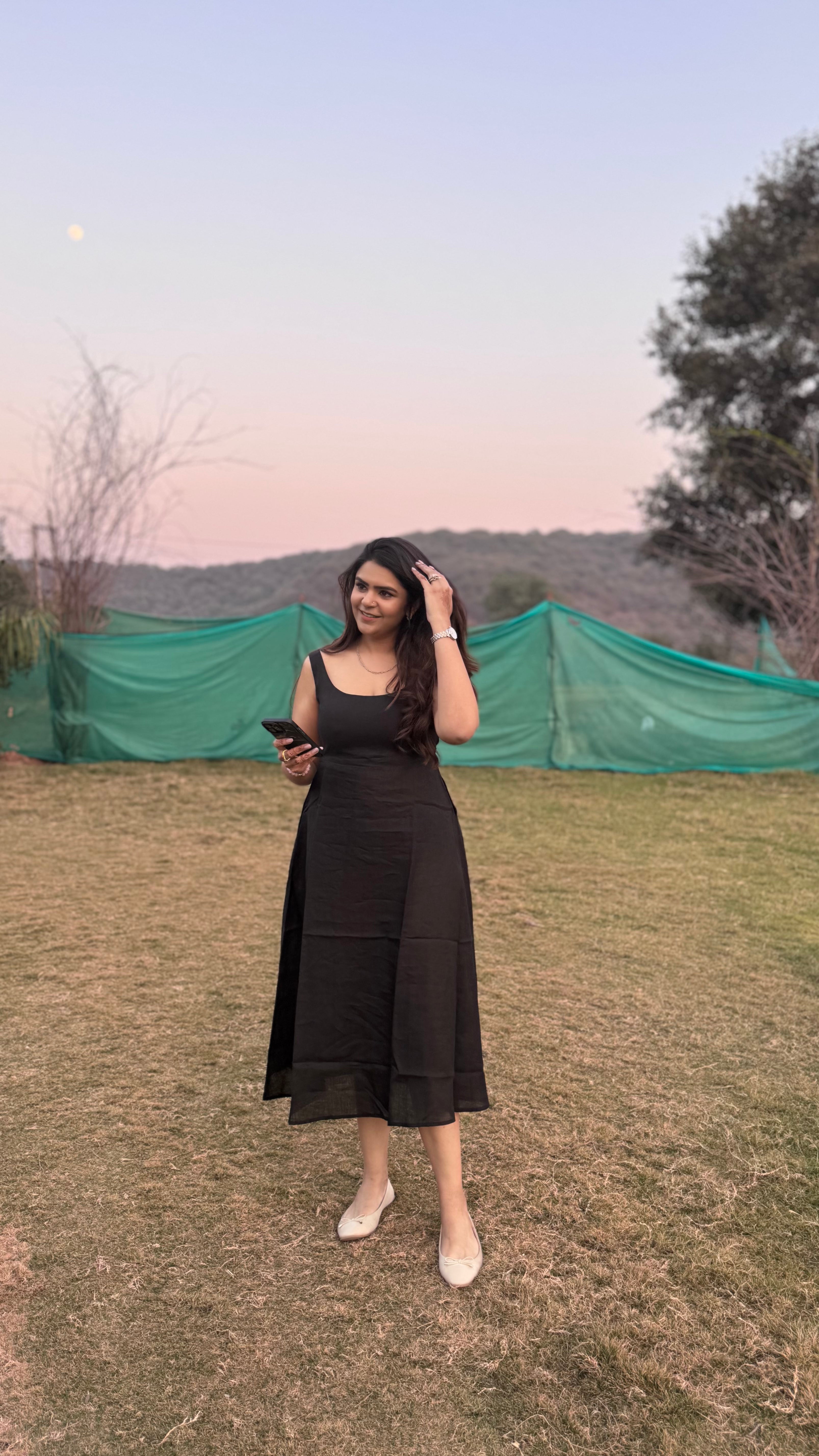 Alina Sundress - Black Main image
