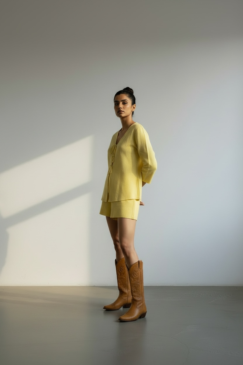 Mimi top - Lemon Yellow